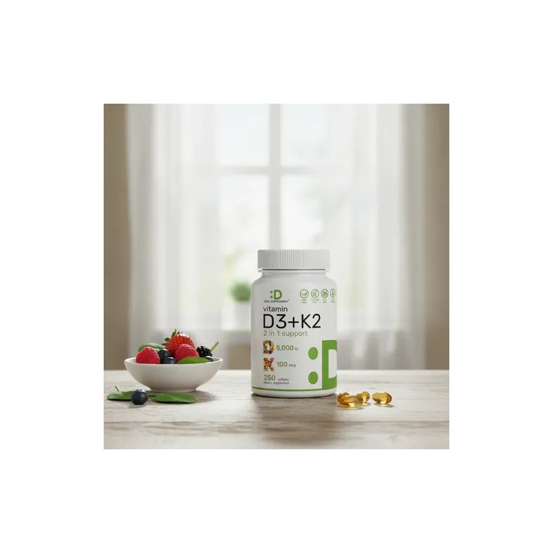 Deal Vitamina D3 5000 Iu + K2 100 Mcg 500