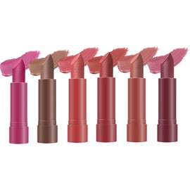 Glitter Lipstick,Moisturizing Lip Glaze | Set of 6 Moisturizing Lipstick, Long-Lasting Lip Color Makeup for Travel Dance Party