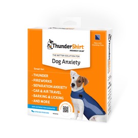 ThunderShirt Polo Dog Anxiety Jacket | Vet Recommended Calming Solution Vest for Fireworks, Thunder, Travel, & Separation