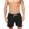Urban Classics Block Swim Shorts, Pantaloncini da Bagno, Uomo, Blk/Blk,