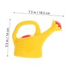ORFOFE 3 Pcs Fun Chick Bath for Water Play Compact