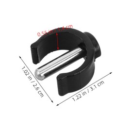 ORFOFE 10pcs Buckle for Walking Sticks Easy to Install Non- Crutch Accessories for Enhanced Stability and Support and Construction