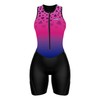 Sparx - Traje de triatlón para mujer (2XL, corazones)