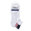 Titleist TSMS1698 Men's Socks, Short Length, multicolor (white / navy)