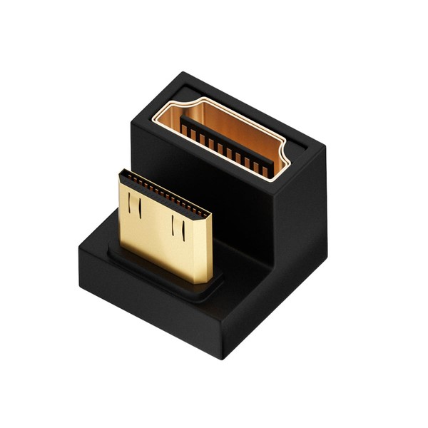 Hsthe Sea 2 PCS U Shape Mini HDMI to HDMI