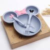 Minnie Kids Dinnerware Kids Dinnerware Set 3 Pieces Plastic Spoon