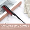 3 Pcs Hairdressing Back Combing Triple Teasing Comb Hairdressing Back