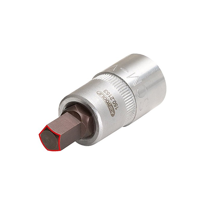 KS Tools 150.2153 Brake calliper bit socket, pentagon, 10mm