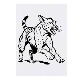 'Cheetah on the Sprint' Temporary Tattoo - Water Resistant, Skin-Safe, Non-Toxic Transfer (TO00071321)
