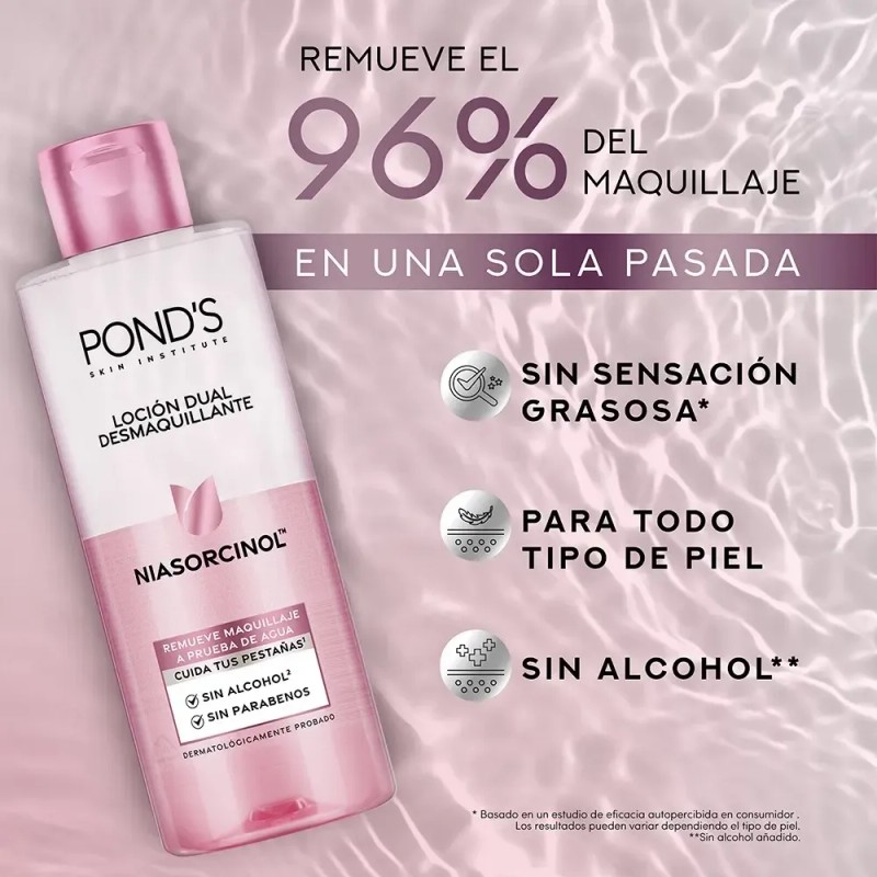 Loción Dual Ponds Bright Miracle 200ml Todo Tipo De Piel
