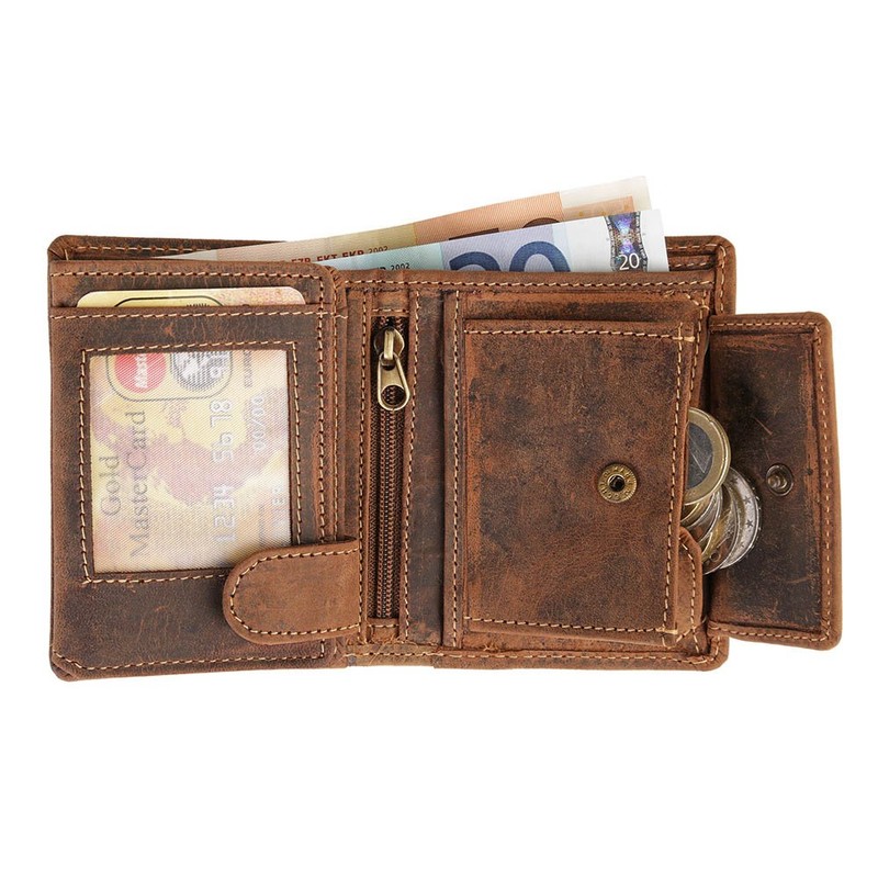 GREEN BURRY Geldbörse, Braun, one size