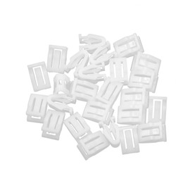 REPAIROCK 25 Pcs Universal White Car Plastic Retainer Console Panel Clip Fastener Rivets Auto Replacement Parts