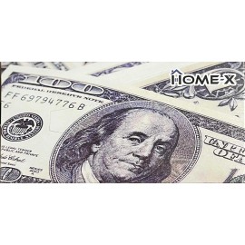Home X $20 NEW $100 BILL TISSUE TISSUES 100 2PLY SHEETS BOX GAG GIFT FRANKLIN