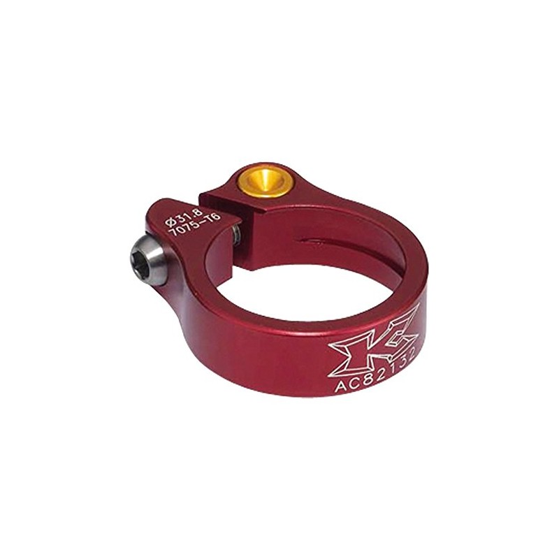 KCNC Bicycle Lightweight Seatpost Clamp Road Light Chromoly Bolt 31.8MM