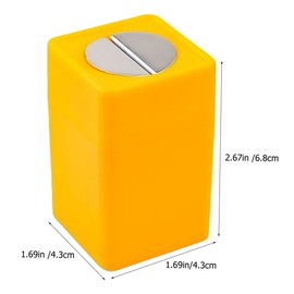 TOVINANNA 4pcs Safety Razor Disposal Box Durable Double Edge Blade Storage Container for Efficient Collection and Safe Disposal Homes Beauty Salons and Industrial Settings