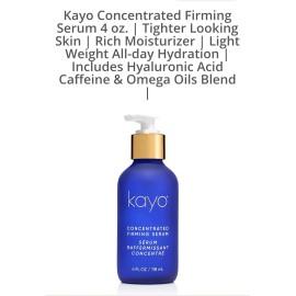 Kayo Body Care Concentrated Firming Serum 118ml Ret $64