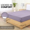 Utopia Bedding Utopia Bedding Fitted Sheet Single, Lavender - Deep