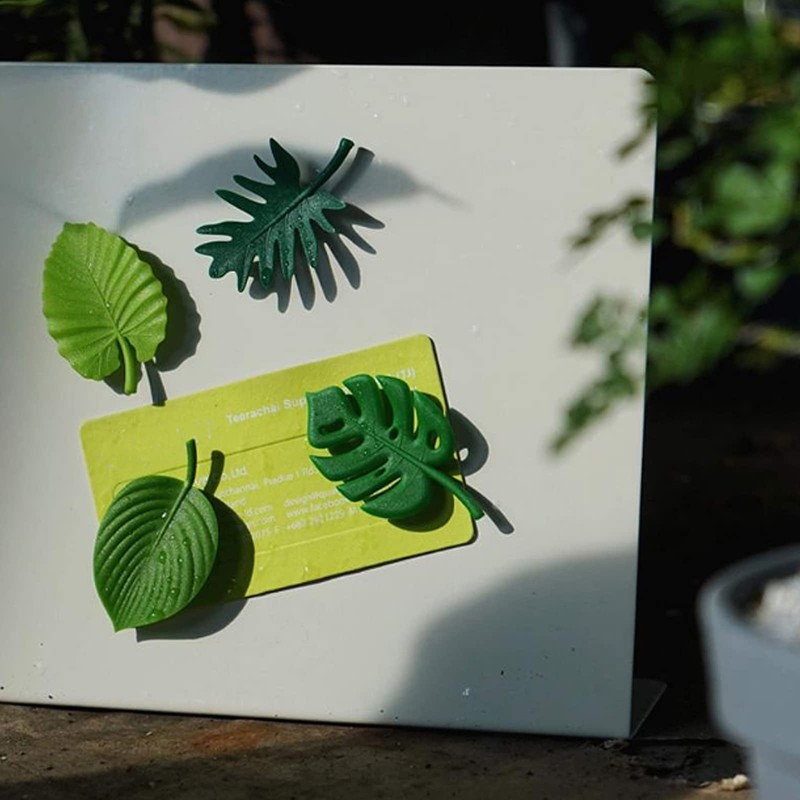 AGDGV 8 Pcs Monstera Plant Fridge Magnets | Cute Mini