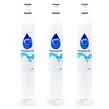 3-Pack Replacement for Whirlpool ET1FHTXMT04 Refrigerator Water Filter - Compatible