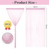 HADEEONG 2 Pack 39 x 79 Inch String Curtains for