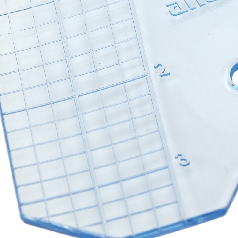 Dental Guide Plate Clear Accurate Measurement Dental Teeth Arrangement Guide