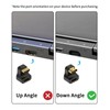 Poyiccot 8K HDMI Converter Adapter HDMI U Shape Adapter, Downward