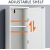 VECELO 66'' Tall Tilt Out Laundry Hamper Cabinet, Hidden Laundry