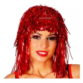 Lecute 100 Pelucas Metalicas Papel Colores Fiesta Batucada Antro Xv