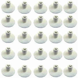 Golf Rubber Tee's - White Criss Cross Tee Peg - Pack of 25