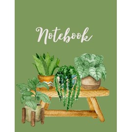 Plant lover notebook For girls or boys Plant Patterned Gift For Plant Lover Notebook 110 Pages Of Lined Paper