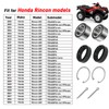 Rear Wheel Bearing & Seal Kit Compatible with Honda Rincon