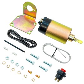 LLNSEAUTO Popper Kit Solenoid Replacement Shaved Door Kit 100lb Hot Rod Rat Rod Complete New (100lb)