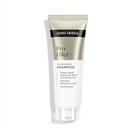 John Frieda PROfiller+ Thickening Shampoo 75ml. Travel Size Hair Care with Volume Support and Fuller-Looking Finish