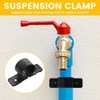 50 Pack 1/2 Inch Pipe Clamps Pex Clamp Heavy-Duty Bulk