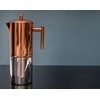 La Cafetière Copper Stovetop Espresso Maker, Stainless Steel, 600ml