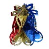 Foil Ceiling Decorations Multi Colour Christmas 2 Tone - Set