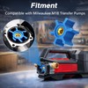 RUHUALIFE Rubber Impeller & Seal Kit Compatible with Milwaukee M18