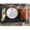 Palo Santo Candle Natural Soy Wax Wood Wick Negative Energy