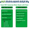 WE DAILYHEATER 1500W Immersion Water Heater for Hot Tub &