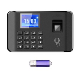 Sunydog Attendance Detection, Intelligent Biometric Fingerprint, Employee Attendance Detection, 2.4" LCD Screen, ID Card Function