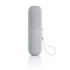 Portable Travel Toothbrush Holder with Cup - Compact Toothpaste Storage