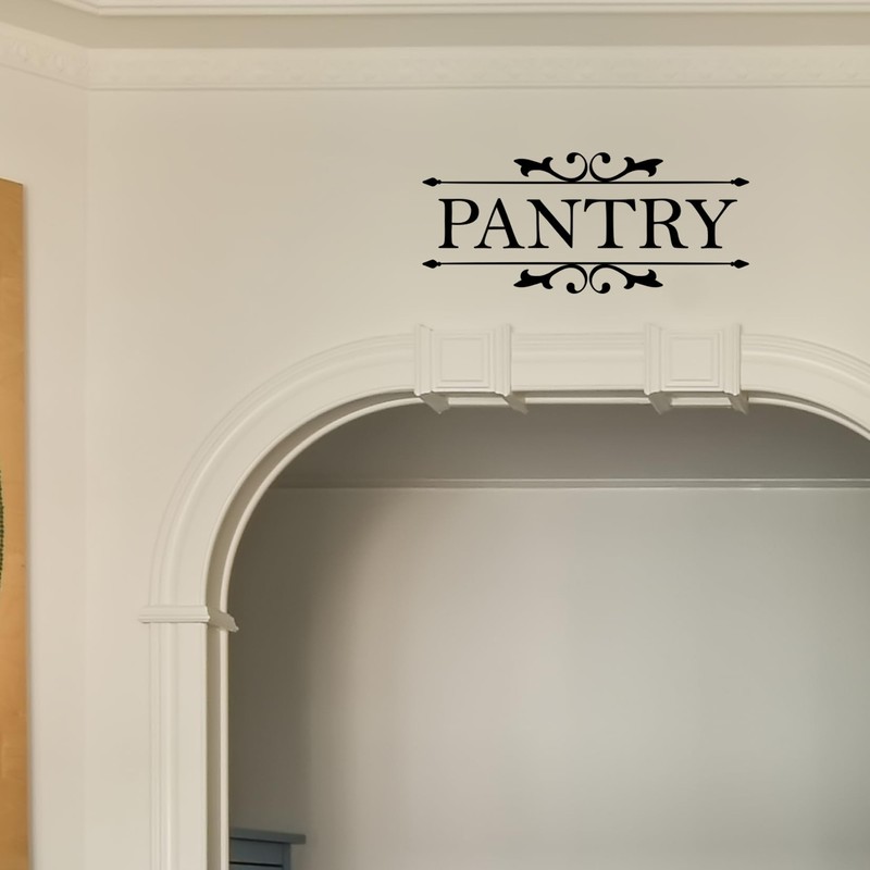 Pantry Vinyl Wall Decal Sticker Art Decal for Pantry Room