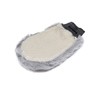 Barnwell Deep Pile Lambs Wool Grey Wash Mitt with Bug