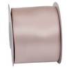 Ribbonitlux 3" wide Double Face Satin Ribbon 25 Yards (813-Vanilla）,