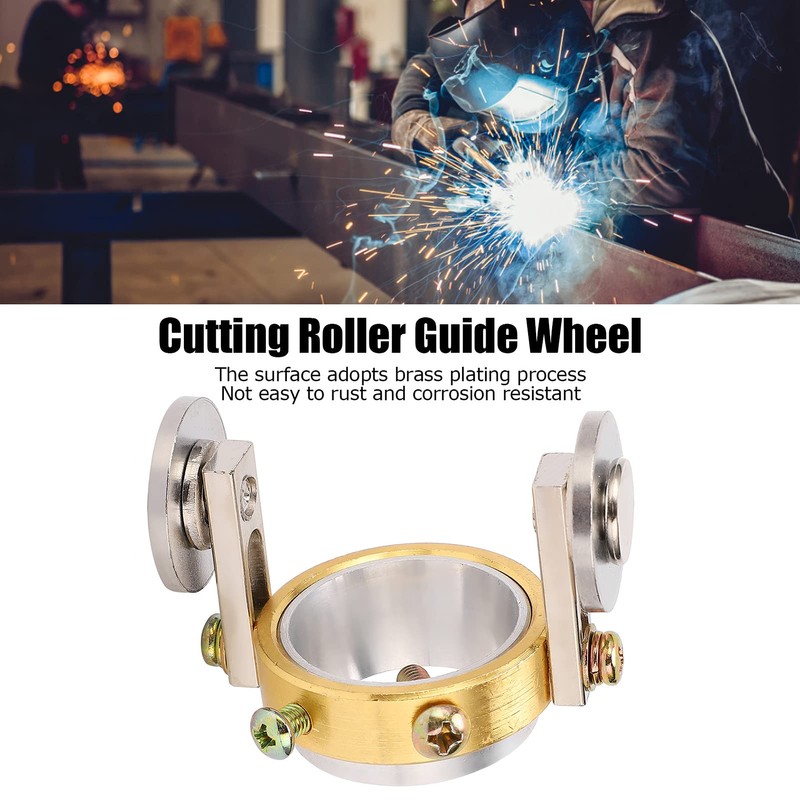 lyrlody Cutter Torch Roller Guide, Cutting Roller Guide Wheel Spacer