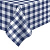 Kopokita 2 Pack Navy Gingham Tablecloth, 54 x 108 Inches