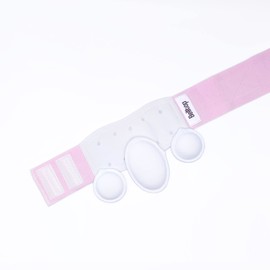 Umbilical hernia belt baby. Hernia belt for infant. belly bandage. adjustable infant belt for newborns. umbilical hernia for newborns. newborn baby supplies - belltop (pink)