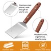 Newtay 2 Pieces Small Brownie Cookie Spatula Metal Stainless Steel