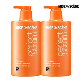 미쟝센 [SSG ONLY]미쟝센 퍼펙트 세럼 홈 케어 트리트먼트 900ml*2입 [SSG ONLY] Mise-en-scène Perfect Serum Home Care Treatment 900ml*2pack