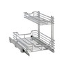 Household Essentials C42621-1 Glidez 2-Tier Undersink Cabinet Organizer | Pull